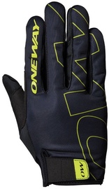 One Way Universal Full Gloves Black/Yellow 6