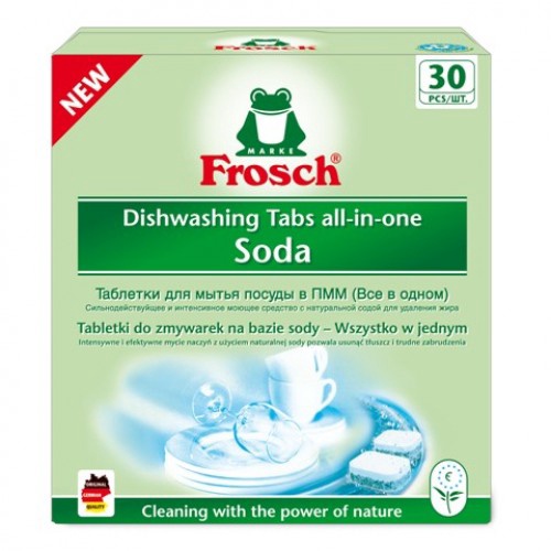 Tabletes trauku mazgājamajai mašīnai Frosch, 30 gab.