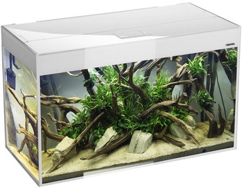 Akvaarium Aquael Glossy, valge, 405 l
