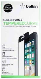 Защитное стекло Belkin Tempered Curve Apple iPhone 7 Plus / 8 Plus Black, 9h