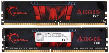 G.SKILL Aegis 16GB 2400MHz CL15 DDR4 DIMM KIT OF 2 F4-2400C15D-16GIS