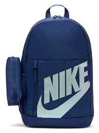 Sporta soma Nike Elemental Kids, tumši zila, 19 l