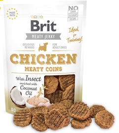 Brit Jerky Chicken Meaty Coins 200g