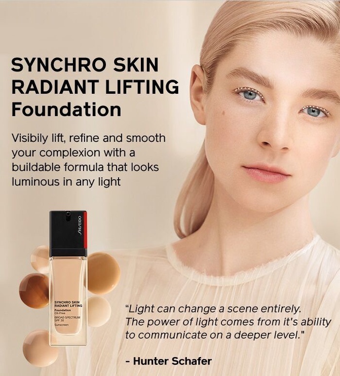 Тональный крем Shiseido Synchro Skin 210 Birch, 30 мл