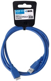iBOX Cable USB to USB-micro Blue 1m