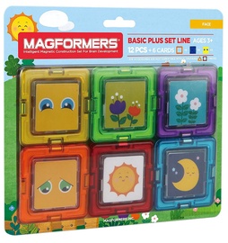 Magformers Card Plus Face Set 12pcs 715011