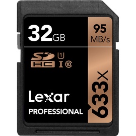 Lexar 32GB Professional SDHC x633 Card