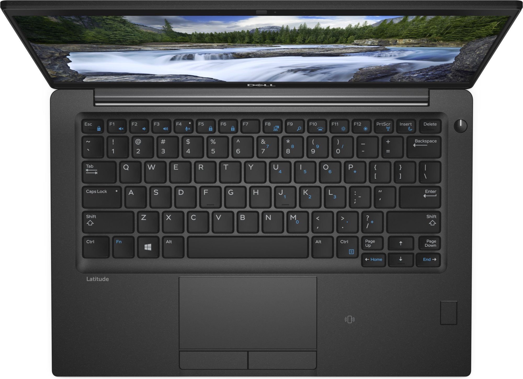 Nešiojamas kompiuteris Dell Latitude 7390 Black N043L739013EMEA_1, Intel®  Core™ i5-8350U, 8 GB, 256 GB, 13.3 