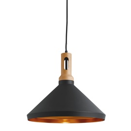 Retro stiliaus pakabinamas šviestuvas Searchlight 7051BK, 1 x 60W E27