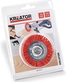 Kreator Disc Brush Nylon 75mm