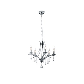 Gaismeklis Trio Lucerna 101600506 Ceiling Lamp 5x40W E14 Chrome