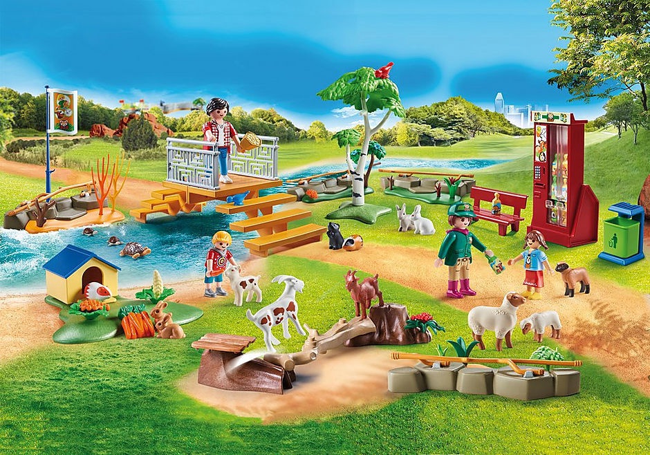 Konstruktorius Playmobil Family Fun Petting Zoo 70342 - Senukai.lt