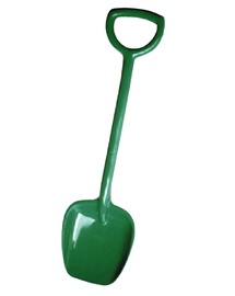Rotaļu smilšu lāpstiņa 00024, zaļa, 550 mm x 150 mm