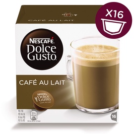 Kavos kapsulės NESCAFÉ® Dolce Gusto® Café au Lait, 16 vnt, 160 g