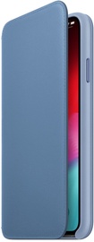 Apple Leather Folio Case For Apple iPhone XS Max Cornflower