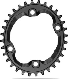 Звездочки absoluteBLACK Oval XT, алюминий, черный