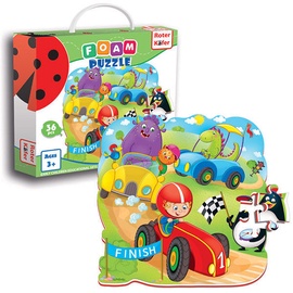 Puzles Roter Kafer Foam Puzzle Race RK1202-03