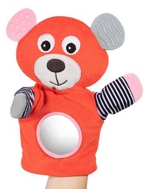 Canpol Babies Hand Pupet With Teether Bears Coral