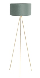 Home4you Trinity Floor Lamp E27 40W Green/Gold