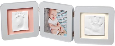 Комплект для создания отпечатков рук/ног Baby Art My Baby Touch Simple Frame Light Gray
