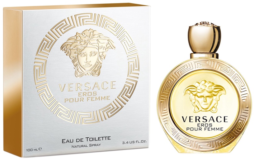 Туалетная вода Versace Eros Pour Femme, 100 мл