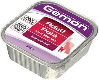 Monge Gemon Adult Paté With Beef 300g
