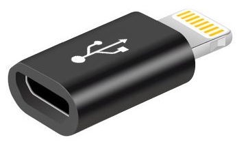 Mocco Micro USB To Lightning Adapter Black