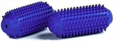 Vingrošanas bumbas Pezzi Tonkey TwinRoll Hard, zila, 75 mm
