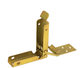 Slēdzene Domax 8760, 70 mm x 20 mm, dzeltena
