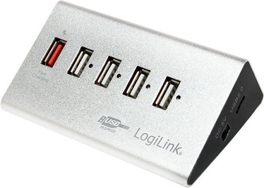 LogiLink USB 2.0 4-Port + 1 x Fast Charging Port