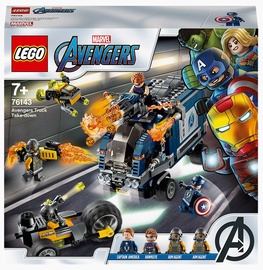 Konstruktors LEGO® Super Heroes Atriebēji: kravas auto notriekšana 76143, 477 gab.