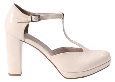 Tamaris Lycoris High Heel 1/1-24409/20 Cream Patent 36