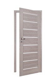 Полотно межкомнатной двери PerfectDoor MIRA 01, серый, 203.5 см x 74.4 см x 4 см