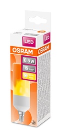 Светодиодная лампочка Osram LED, белый, E14, 0.5 Вт, 10 лм