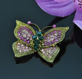 Vincento Brooch With Zirconium Crystal LD-1358