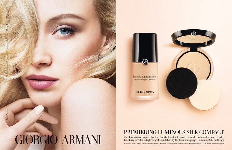 Šķidrā grima bāze Giorgio Armani Luminous Silk, 30 ml
