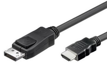 Techly Cable DisplayPort / HDMI Black 2m