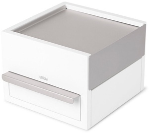 Umbra Stowit Jewelry Box Mini White/Nickel