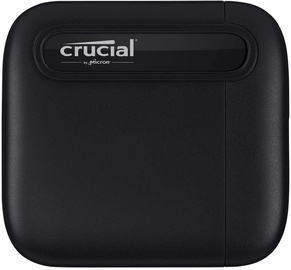 Жесткий диск Crucial X6, SSD, 1 TB, черный