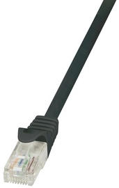 LogiLink CAT 6 U/UTP Cable Black 0.25m