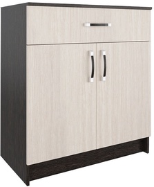Kumode DSV Ronda KMR 800.2, brūna, 80x45x83.5 cm