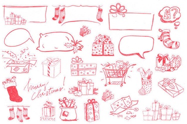 Fuji Instax Christmas Photo Stickers 50