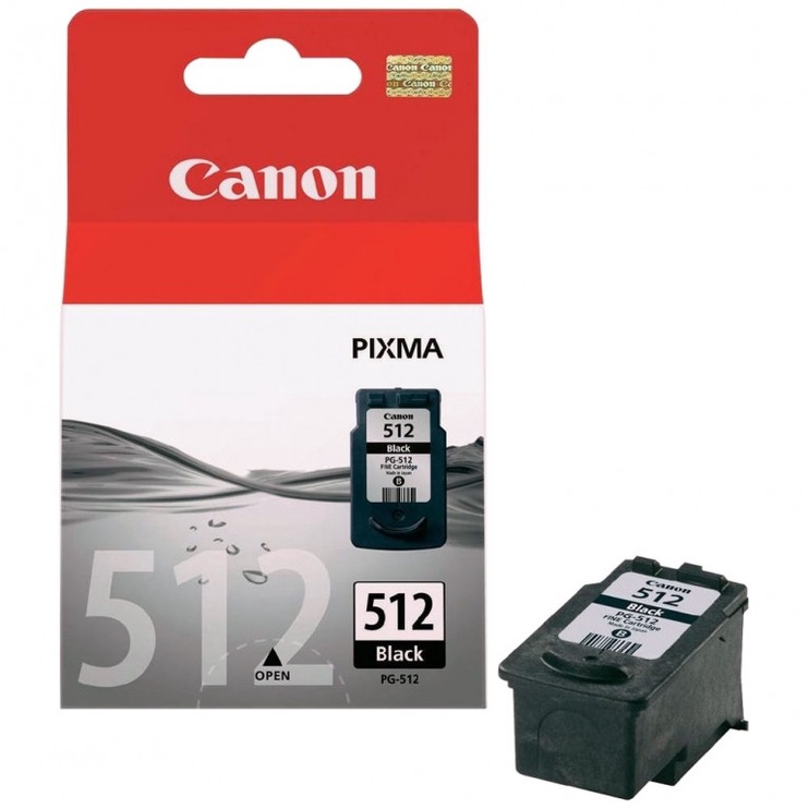Rašalinio spausdintuvo kasetė Canon PG-512, juoda