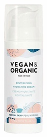 Näokreem Vegan & Organic Revitalising, 50 ml