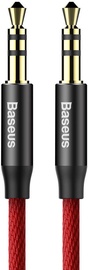 Baseus Yiven Aux Jack 3.5mm To 3.5mm Stereo Audio 0.5m Cable Red/Black