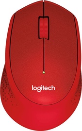 Компьютерная мышь Logitech M330 Silent, красный