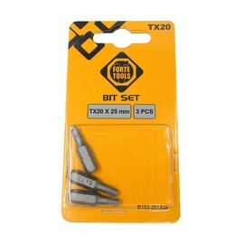 UZGALIS SKRŪVGRIEŽA TX20X25MM 3GB (FORTE TOOLS)