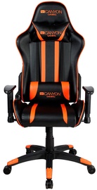 Canyon Fobos Gaming Chair Black/Orange + Canyon Nightfall Mechanical Gaming Keyboard