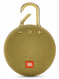 JBL Clip 3 Bluetooth Speaker Mustard Yellow