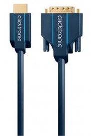 Clicktronic HDMI To DVI Adapter Cable 5m